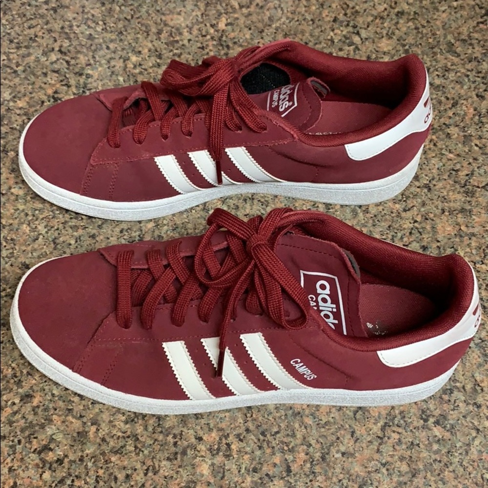 Adidas Maroon Campus - Size: 9